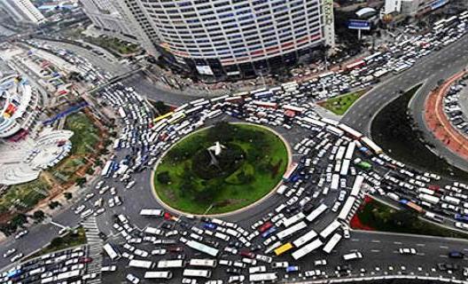 Kemacetan Lalu Lintas di Jakarta Bergesar selama Ramadan